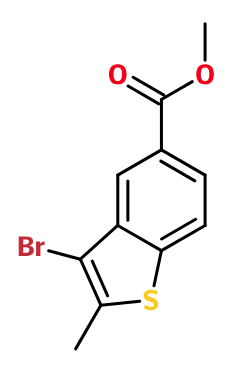 (image for) MCYB0649 3-Bromo-2-methyl-benzo[b]thiophene-5-carboxylic acid methyl ester
